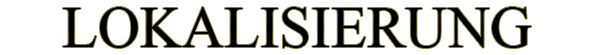Lokalisierung